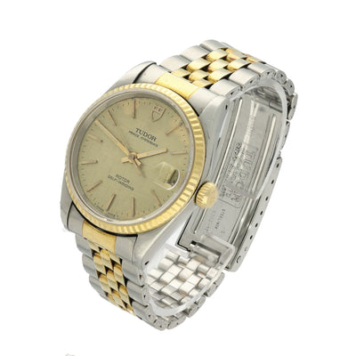 Pre-owned Vintage Tudor Oyster Date-Prince 72033 1997 Watch