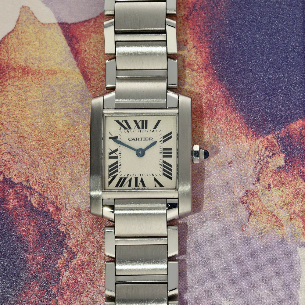 Pre-owned Cartier Française 2384 Watch