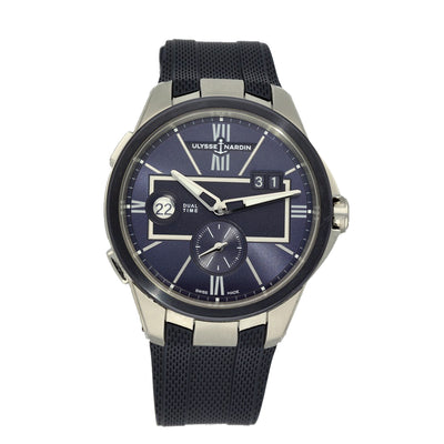 Pre-owned Ulysse Nardin Dual Time 243-20/43 2023 Watch