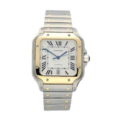 Pre-owned Cartier Santos Large 4072 2019 Watch