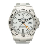 Preowned Rolex Explorer II 226570 Polar White Dial 2023 Watch