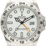 Preowned Rolex Explorer II 226570 Polar White Dial 2023 Watch