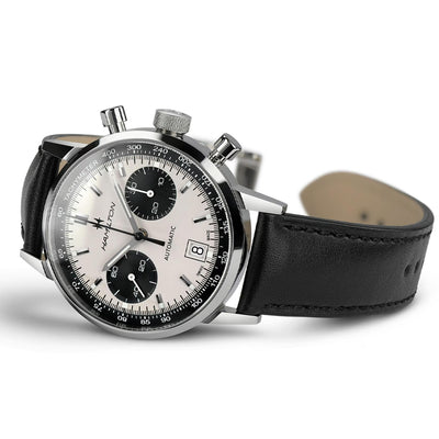 Hamilton American Classic Intra-Matic Auto Chrono 40mm Strap Watch H38416711