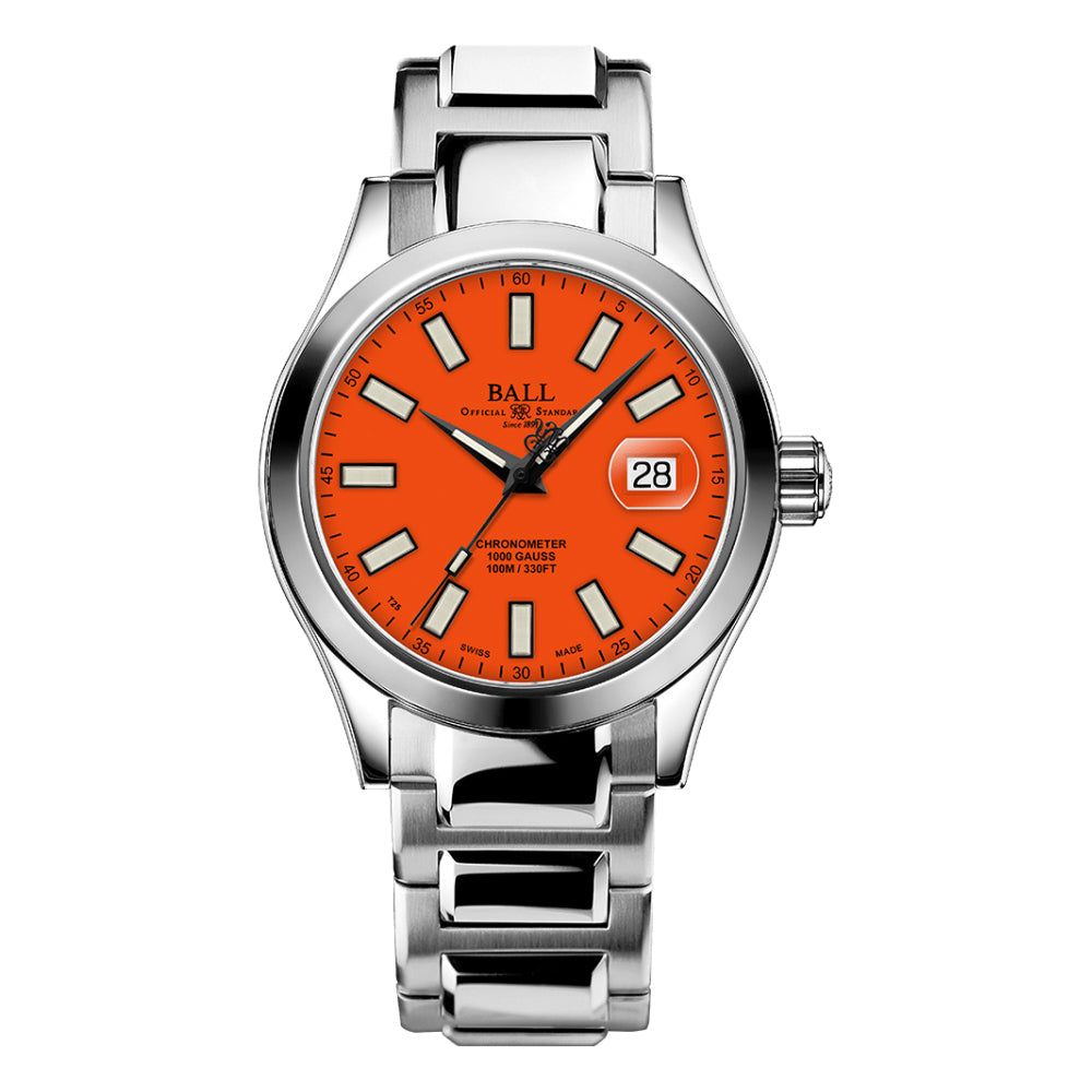 BALL Watch Engineer III Marvelight Chronometer Orange Dial NM9026C-S39CJ-OR