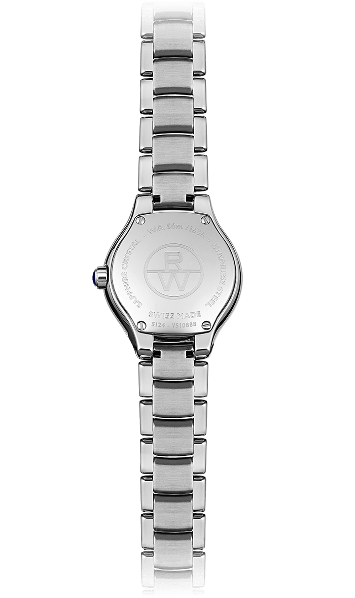 Raymond Weil Noemia Ladies Quartz Grey Dial Diamonds Watch, 24mm 5124-ST-60181