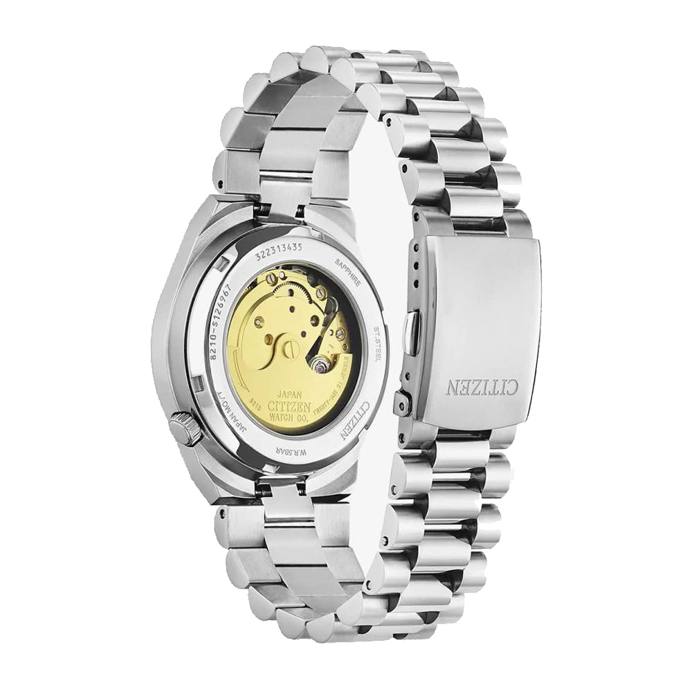 Men's Citizen Tsuyosa Automatic Stainless Steel 40mm Blue Dial Watch, NJ0151-53M