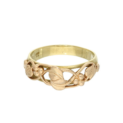 Pre-loved Clogau Tree of Life Gold Filigree Ring TLR-P Size W