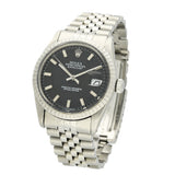 Pre-Owned Rolex Datejust "Pie Pan" 1601 1981 Watch