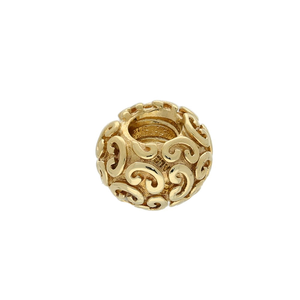 Pre-loved Pandora 14ct Yellow Gold Abstract Charm