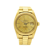 Pre-Owned Rolex Datejust 18ct Gold 16078 1983 Watch