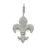 Thomas Sabo Silver Zirconia Fleur-de-Lis Pendant T0043-051-14