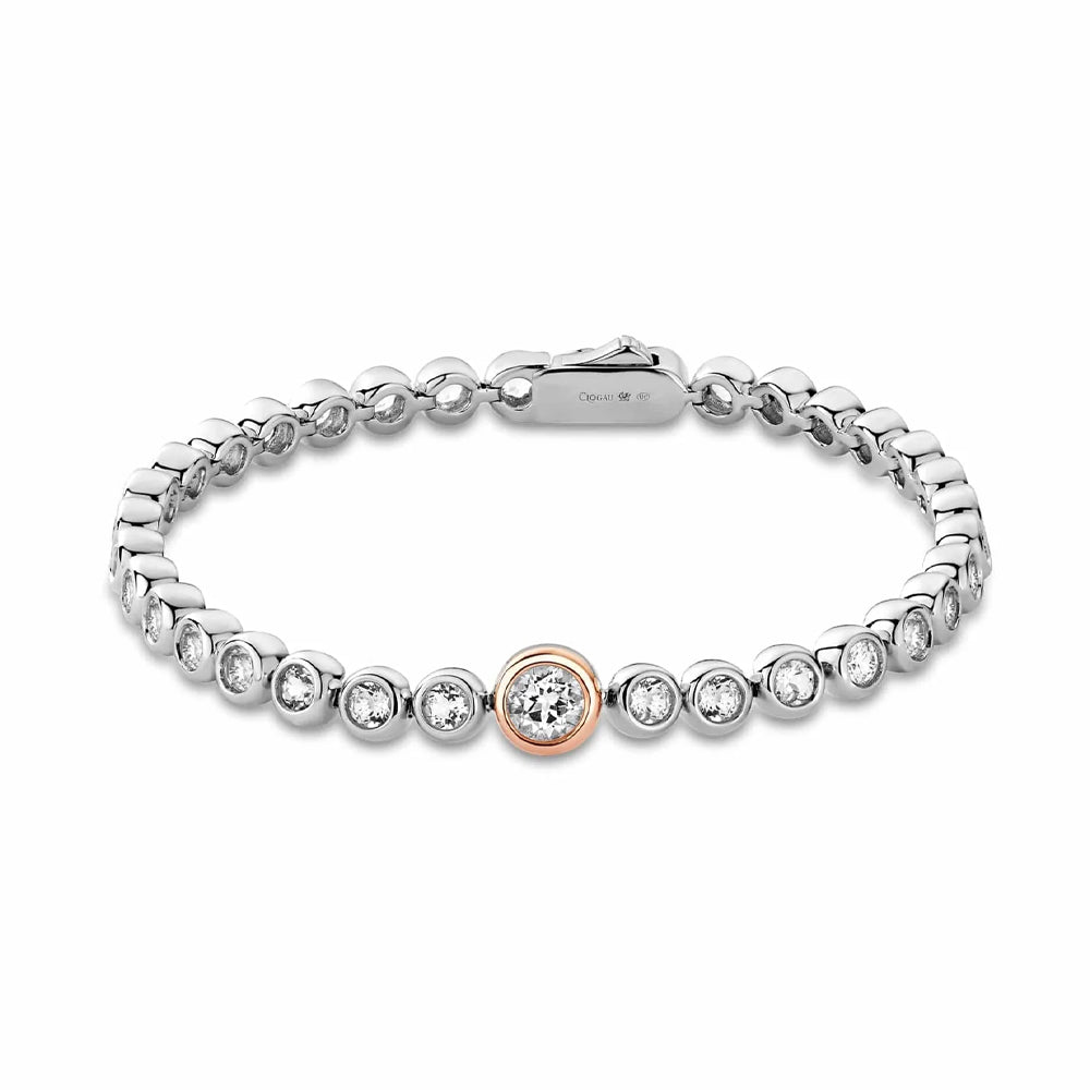 Clogau Celebration Silver Tennis Bracelet 3SCLC0798