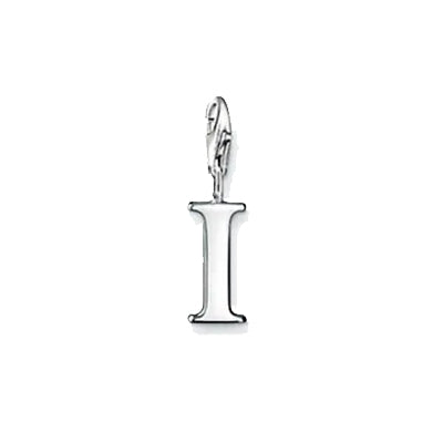 Thomas Sabo Letter I Sterling Silver Initial Charm