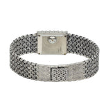 Pre-Owned Piaget 9863 D 1 18ct White Gold Diamond Bracelet Watch