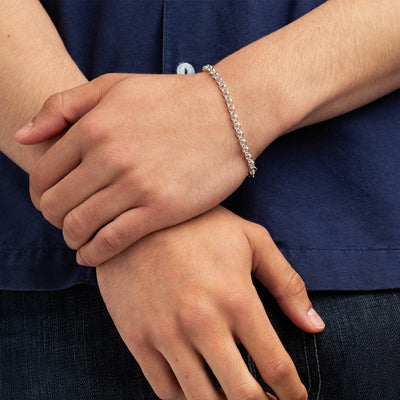 886 The Royal Mint - 886 Belcher Chain Bracelet in Sterling Silver