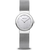 Bering Classic 26mm Stainless Steel Quartz Milanese Bracelet Watch 10126-000