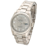 Pre-Owned Rolex White Gold Diamond Dial Day-Date 118209 2002 Watch
