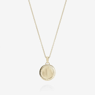 886 The Royal Mint - 886 Caustic Capricorn Pendant with Chain in 9ct Yellow Gold
