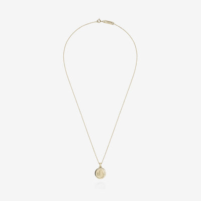 886 The Royal Mint - 886 Caustic Capricorn Pendant with Chain in 9ct Yellow Gold