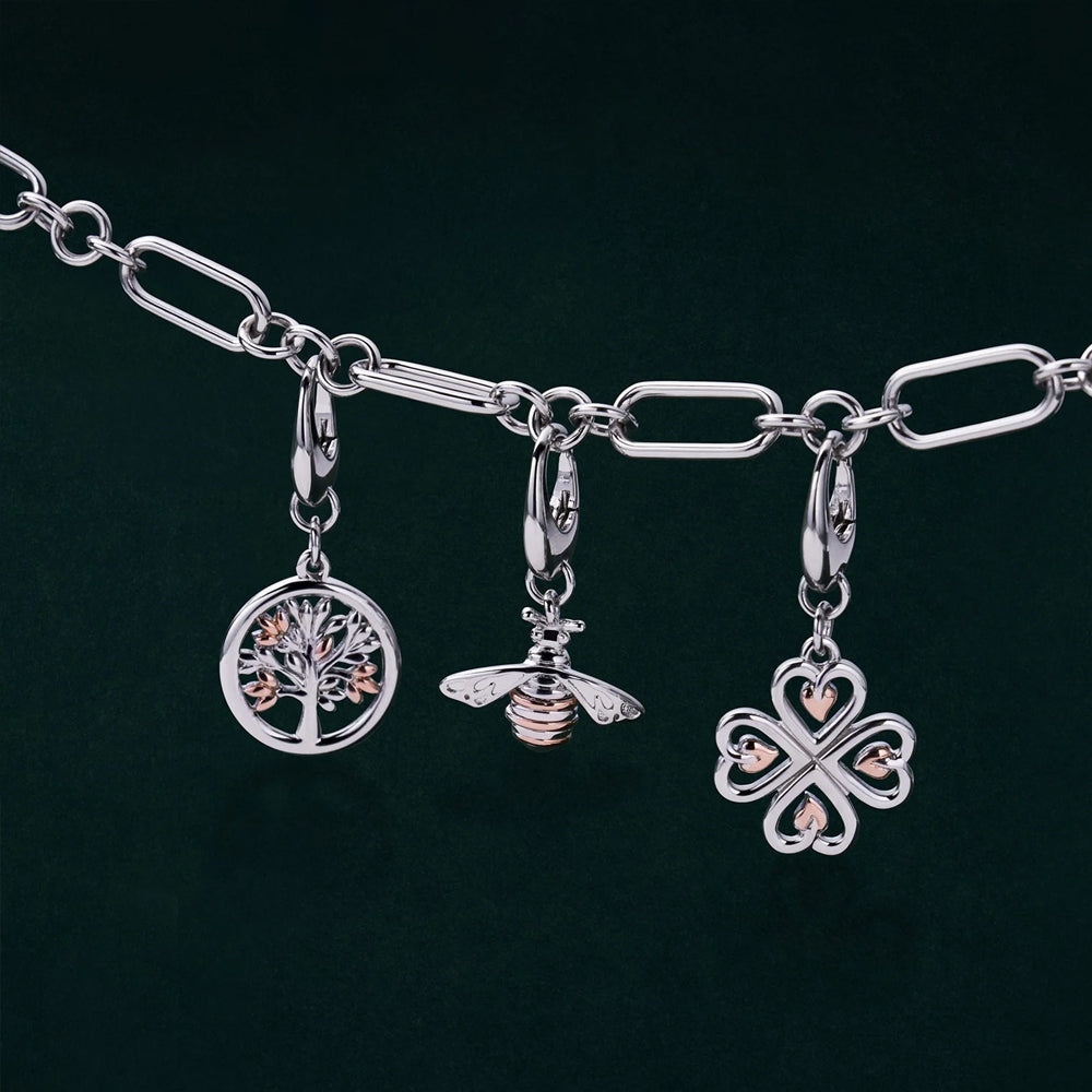 Clogau Tree of Life Insignia Silver Charm Bracelet 3STLI0773