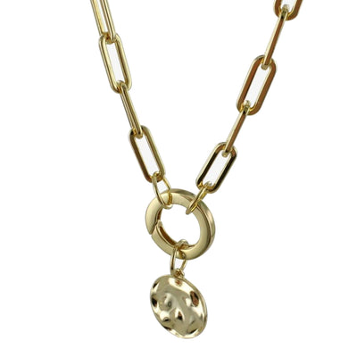 Reeves & Reeves Silver & Yellow Gold Vermeil Cleo Necklace CS12G