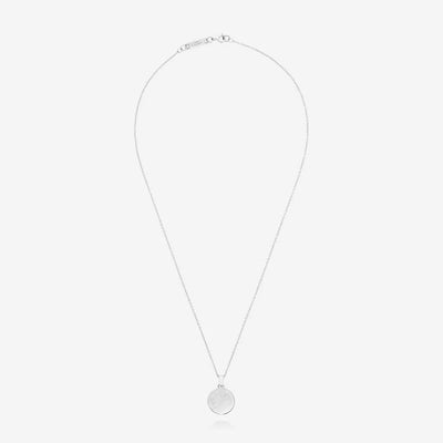 886 The Royal Mint - 886 Four-Leaf Clover Caustic Pendant with Chain Sterling Silver