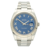 Pre-Owned Rolex Datejust 41mm 126334 Azzurro Dial 2022 Watch