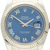 Pre-Owned Rolex Datejust 41mm 126334 Azzurro Dial 2022 Watch