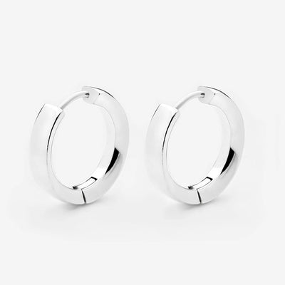 886 The Royal Mint - 886 Hoops in Sterling Silver - Medium