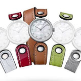 Louis Erard Romance 4 Seasons Quartz White Mother of Pearl Diamond Dial Watch Set