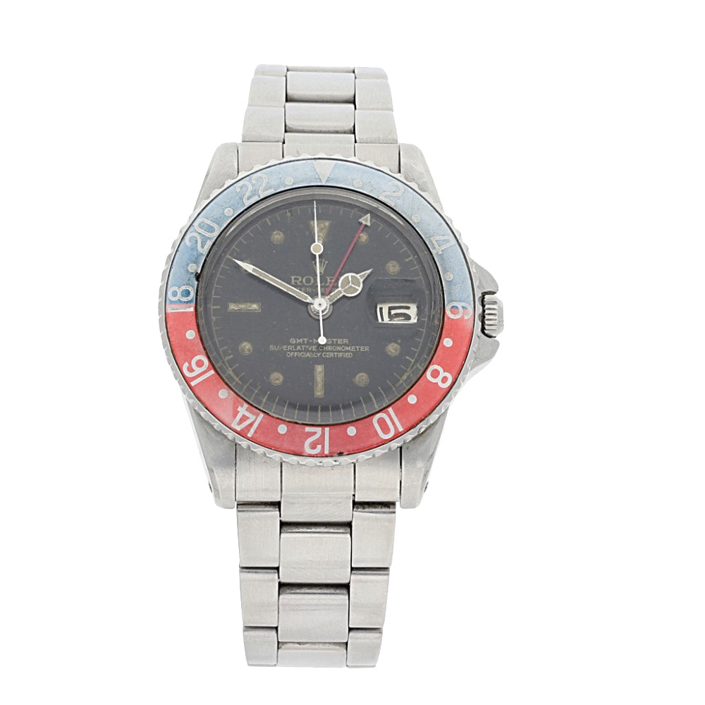 Pre-owned Vintage Rolex GMT-Master 1675 1962 "Pepsi" Watch