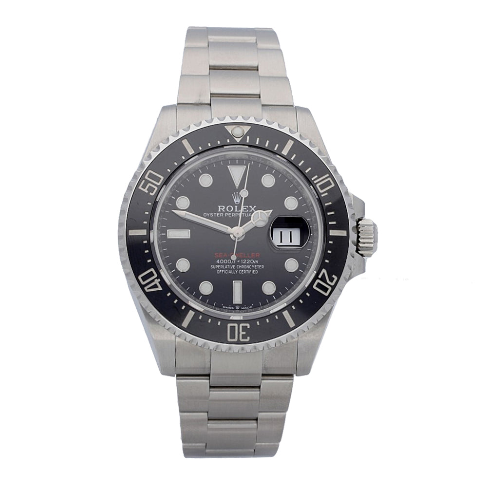Pre Owned Rolex Seadweller 43mm 'Red Writing' 126600 Box and papers 2018