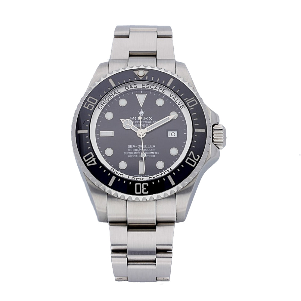 Pre Owned Rolex Seadweller Deep Sea 116660 Watch and Box