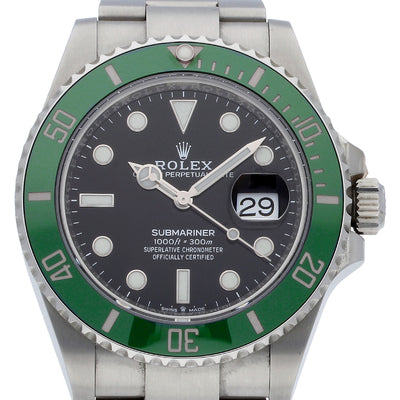 Pre-owned Rolex Submariner "Starbucks" 126610LV 2020 ("New Card") Watch