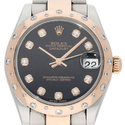 Pre-owned Rolex Ladies Datejust 178341 2011 Watch