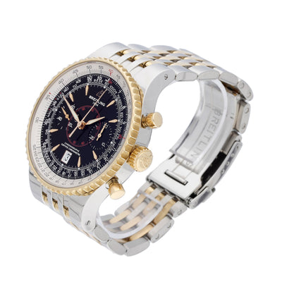 Pre-owned Breitling Mont Brilliant Two Tone 2010 Automatic C23340/B879 Box and Papers