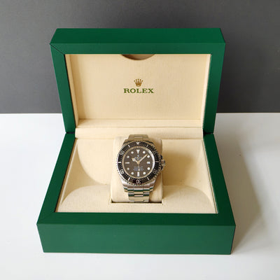 Pre Owned Rolex Seadweller Deep Sea 116660 Watch and Box
