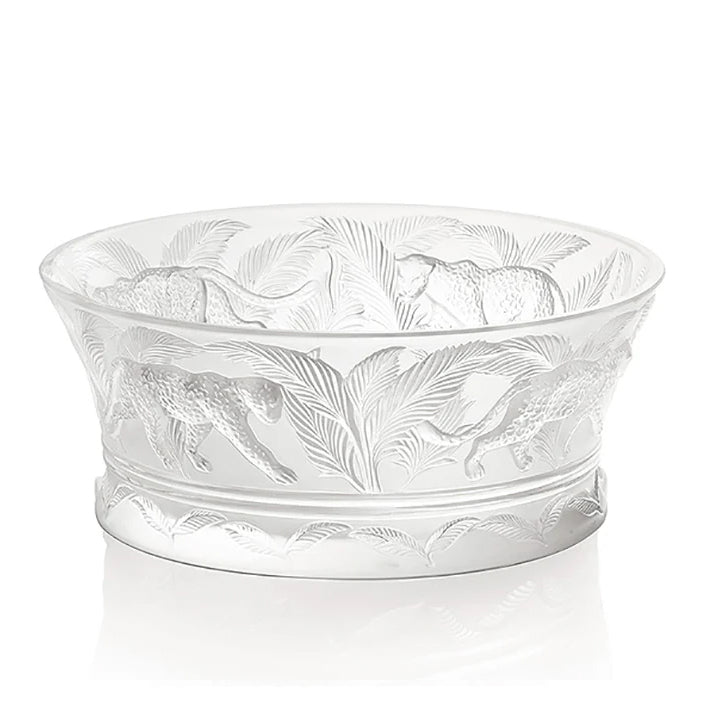 Lalique Jungle Bowl - Clear Crystal 1111500