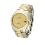 Pre-Owned Rolex Datejust 31 Champagne Floral Motif Dial 178343 2011 Watch
