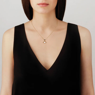Lalique Larcade Pendant -  Clear Crystal, Gold Plated 10815900