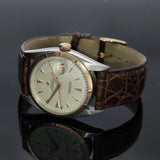 Pre-Owned Vintage Rose Gold Rolex Datejust 6075 1940s Watch