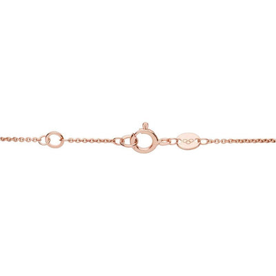 Links of London Diamond Essentials Rose Gold Pave Oval Bracelet 5010.2851