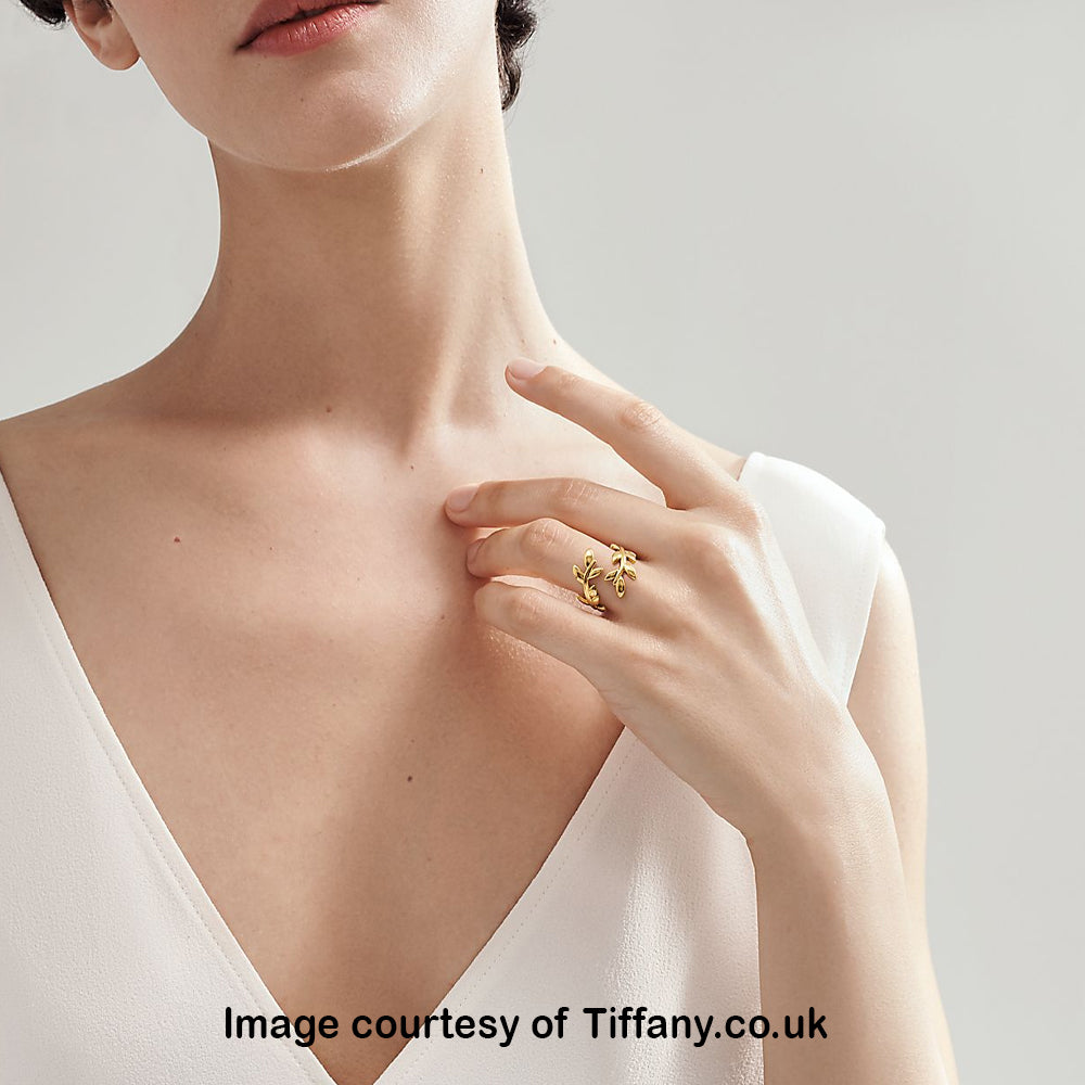 Paloma Tiffany Goldring Tiffany Paloma Picasso 18K Yellow Gold