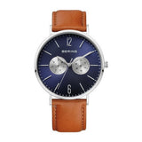 Bering Gentlemen's Classic 40mm Quartz Double Strap Watch 14240-507
