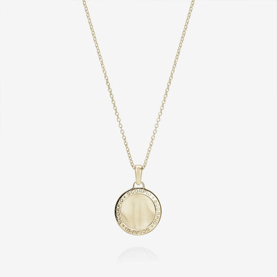 886 The Royal Mint - 886 Caustic Scorpio Pendant with Chain in 9ct Yellow Gold