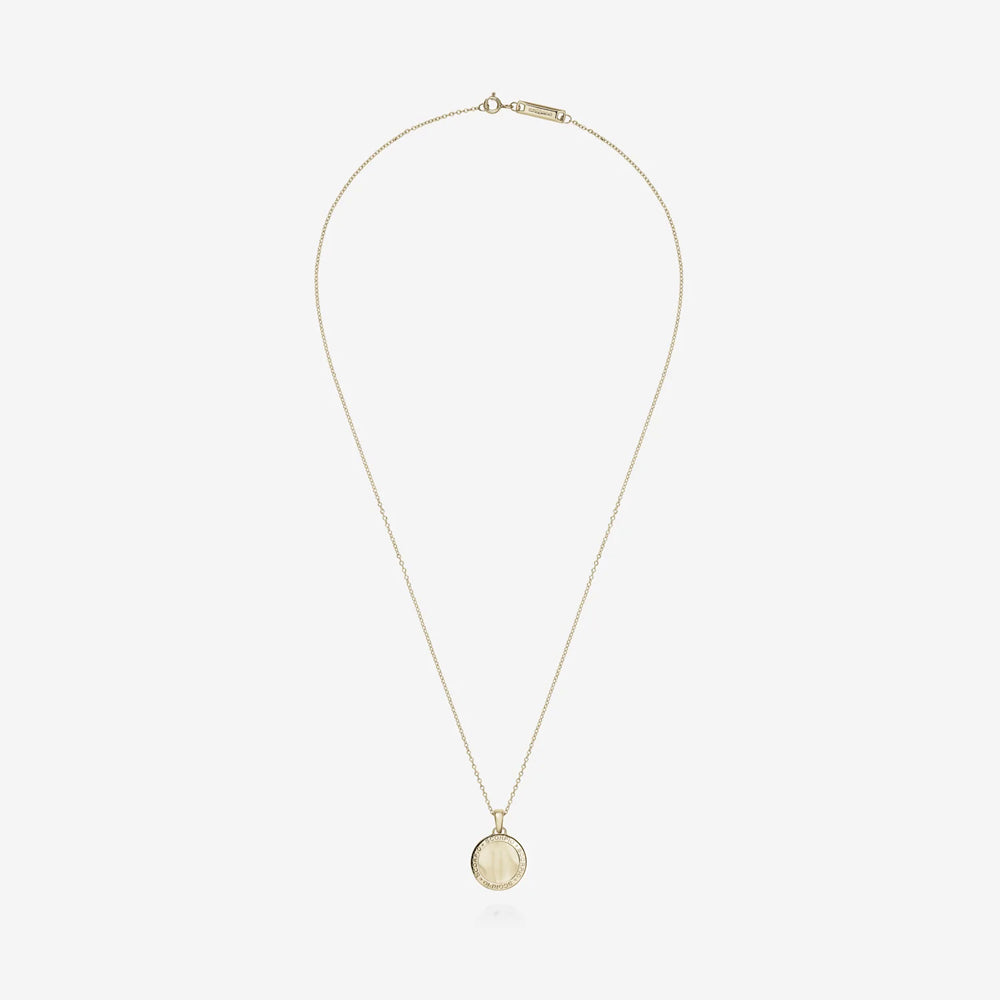 886 The Royal Mint - 886 Caustic Scorpio Pendant with Chain in 9ct Yellow Gold