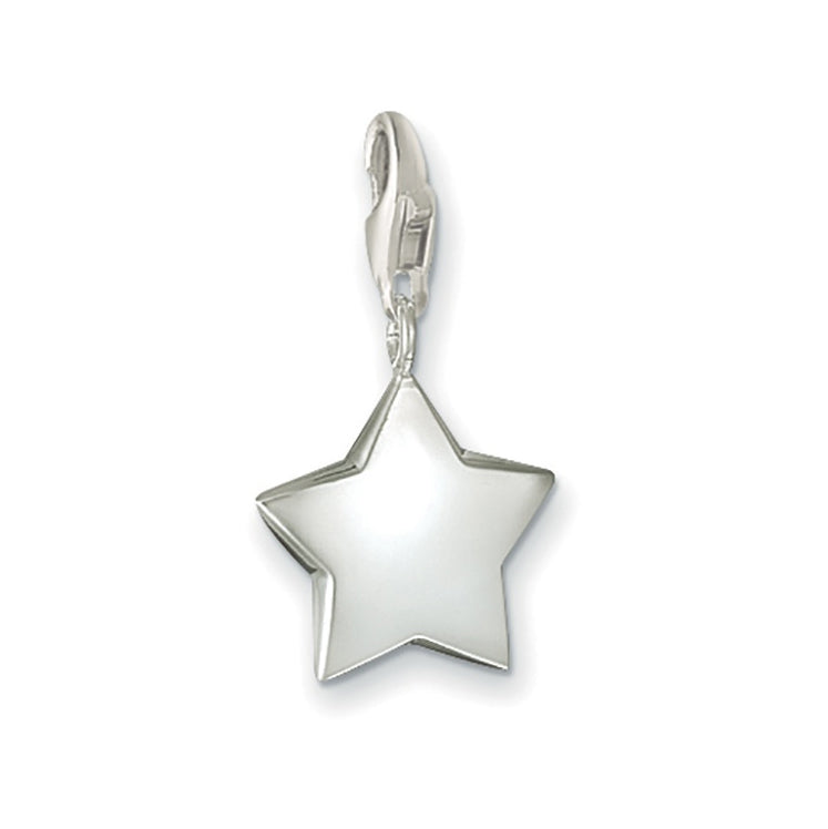 Thomas Sabo Sterling Silver Star Charm 0294-001-12