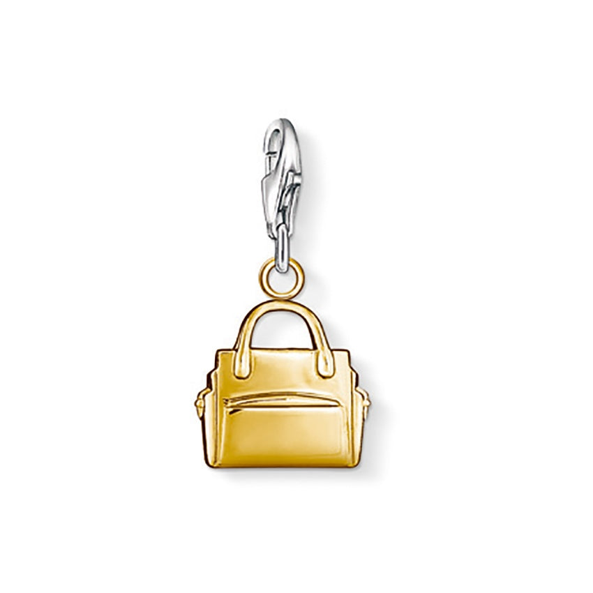 Thomas Sabo 18K Yellow Gold Plated Handbag Charm 0966-413-12