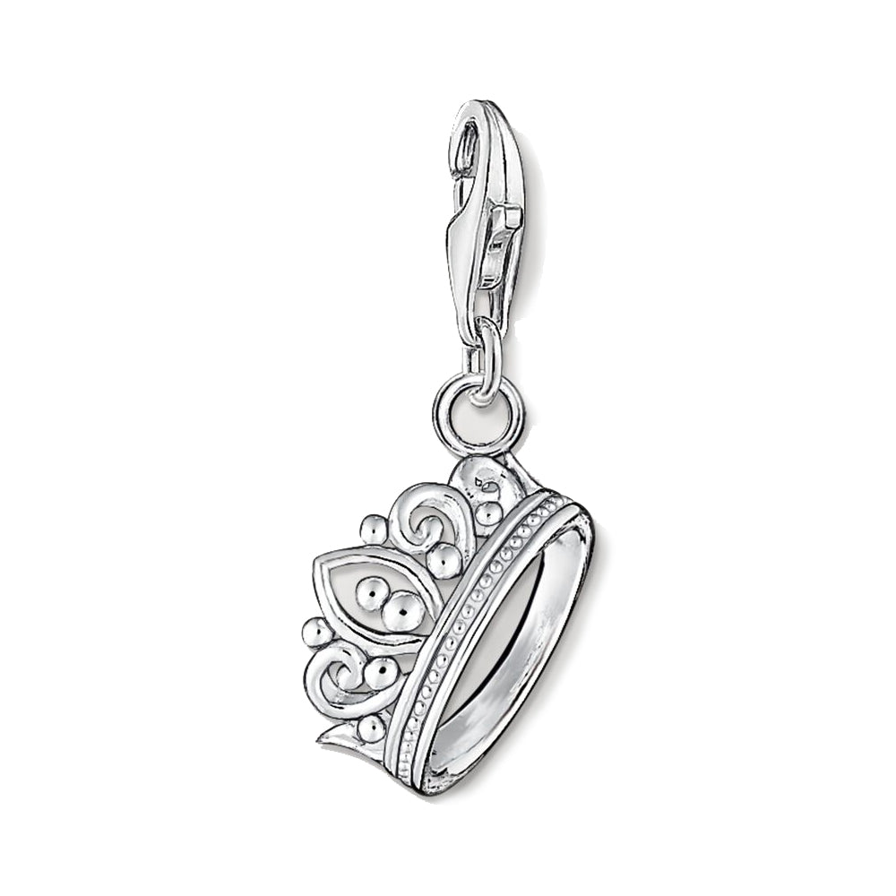 Thomas Sabo Charm Club Silver Tiara Charm 1011-001-12