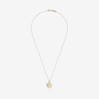 886 The Royal Mint - 886 Caustic Virgo Pendant with Chain in 9ct Yellow Gold